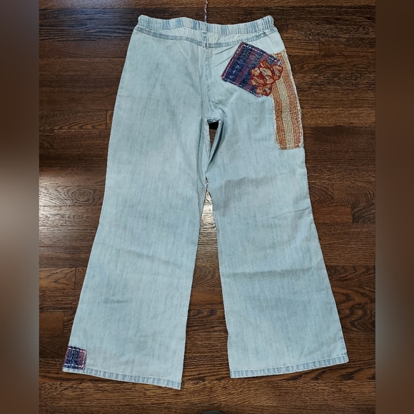 NWOT Free People La Vida Low-Rise Pull-On Jeans Medium - Picture 6 of 9